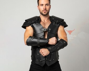 Handmade Leather Armor : Gothic Warrior Costume