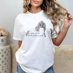 I Wish to be Entertained T-Shirt, Queen Charlotte Top, Social Season Shirt, Historical Drama Shirt, TV Shirt, Gossip Tee, Book Fan Tshirt
