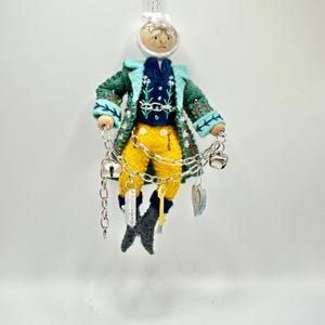 Marley A Christmas Carol Felt Ornament