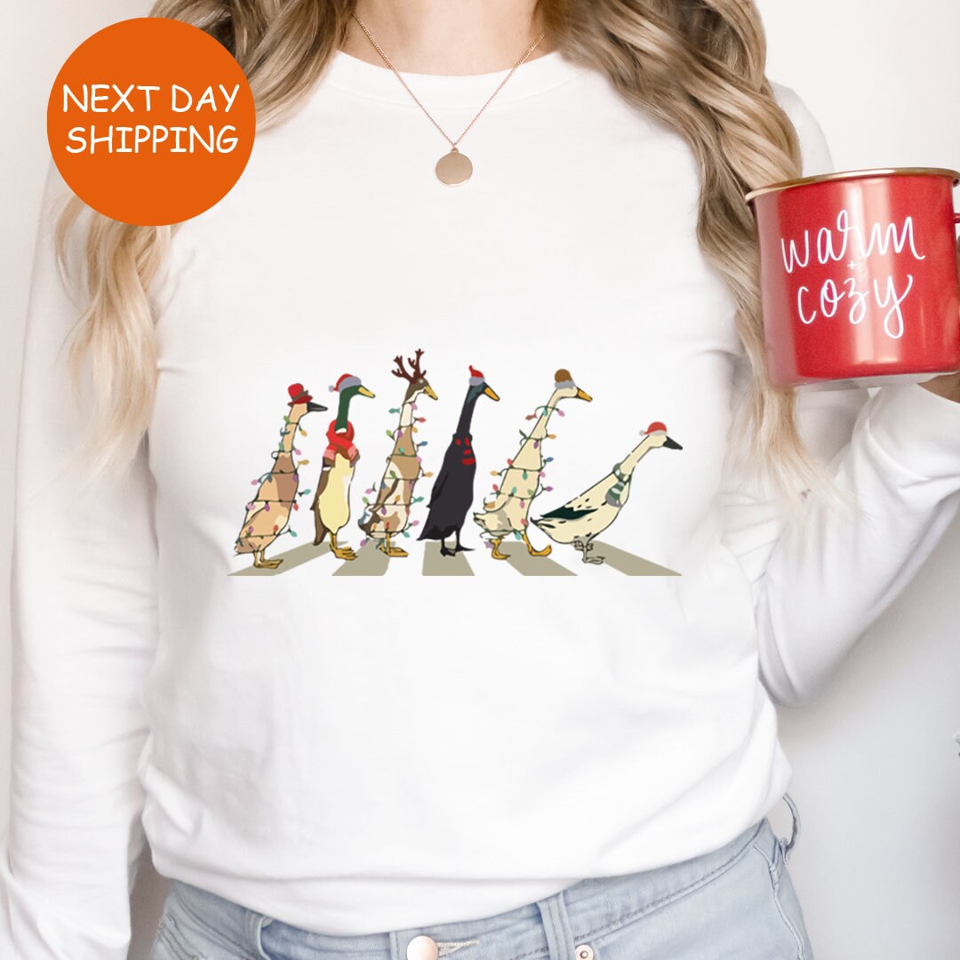 christmas pullover daddy duck