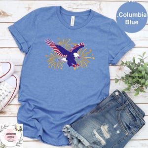 Patriotic Eagle Shirt, USA Flag Eagle Shirt, 4th of July Shirt, Independence Day Shirt, American Flag Eagle, Eagle Shirt, America Shirt