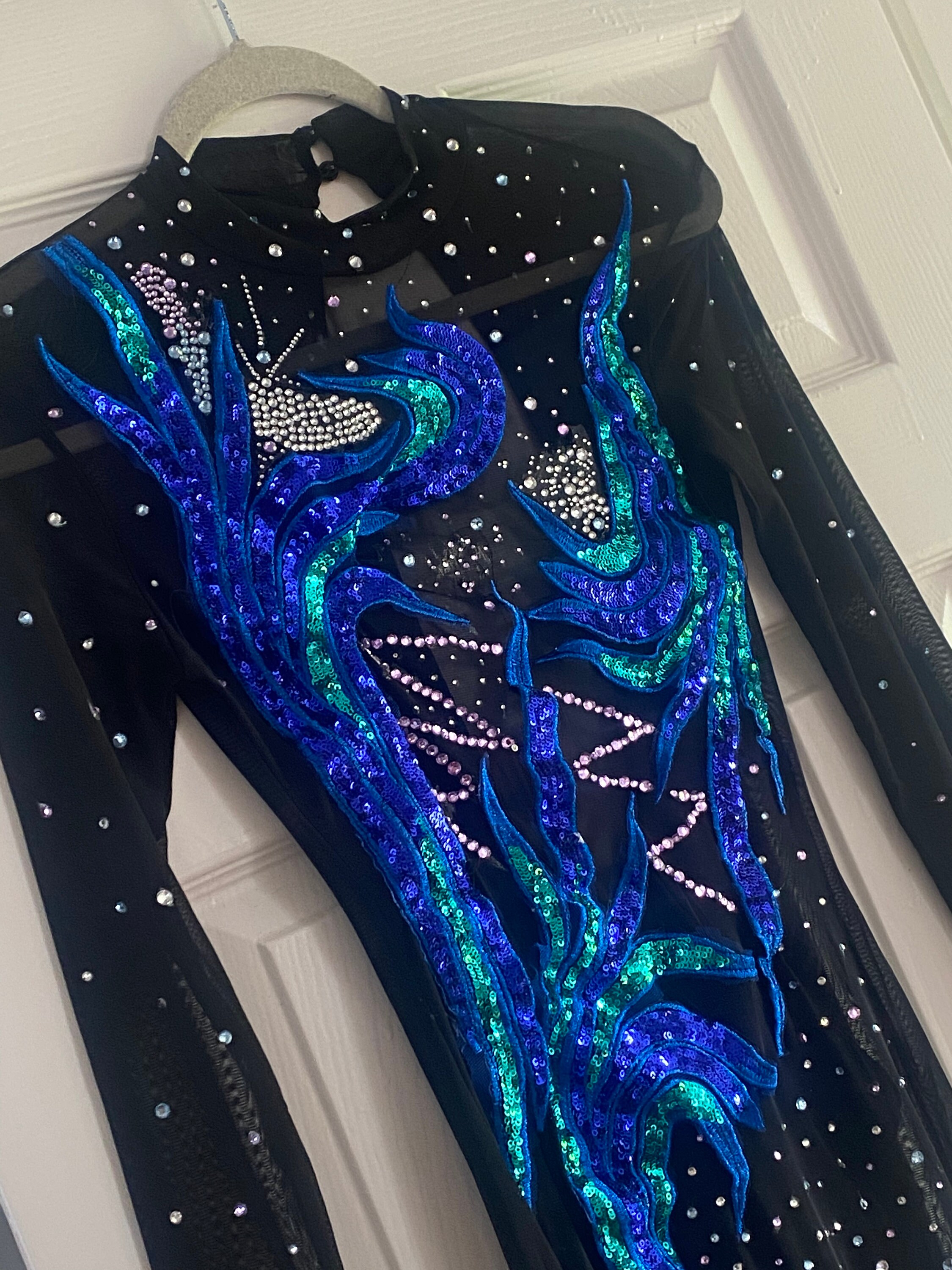 Sparkle And Shine Rhinestone Jumpsuit White