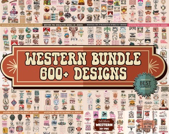 Sublimation Western Bundle PNG, Big Bundle Western, Cowboy Bundle, Cowgirl Png, Sublimation Designs, Western Png, Designs PNG Western rétro