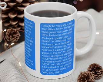 I Think You Should Leave Mug for Him Brians Hat Mug Brians Hat Text Conversation ITYSL Mug Tim Robinson Mug ITYSL Gift For Him Funny Mug