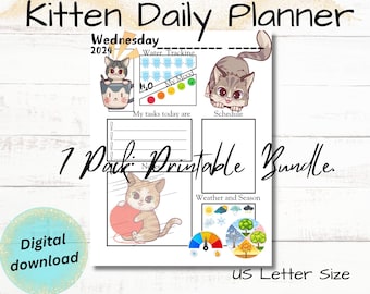 Kitten Daily Planner