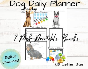 Dog Daily Planner