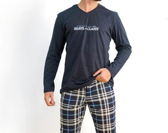 Man pajamas