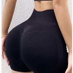 Fitness PRO Tights Push up shorts with high waist 画像 2