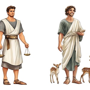 Tribes Of Israel Biblical Clipart, Bible Characters, Bible Story Clip art Religious Collection, Bible Study,    Biblical People, Joseph