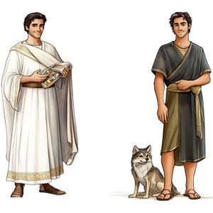 Tribes Of Israel Biblical Clipart, Bible Characters, Bible Story Clip art Religious Collection, Bible Study,    Biblical People, Joseph