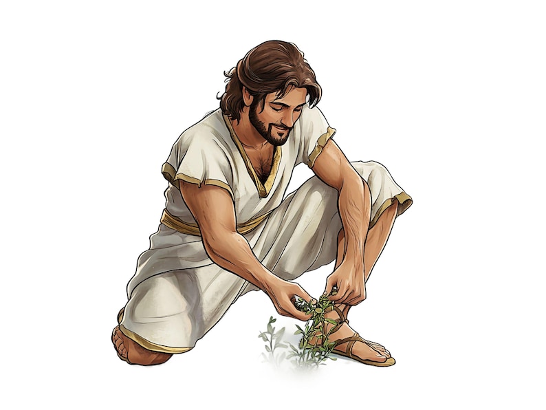 Jesus’ Parables Clipart, Bible Characters Png, Religious Clipart Collection, Biblical Stories, Bible Study