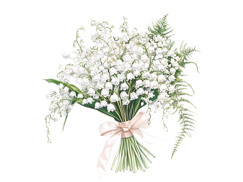 Birthmonth Flower Bouquet Clipart, Birthflower Png, Watercolor Birthflowers, Floral Illustration Png