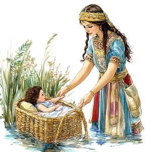 Bible Characters Png Genesis, Moses Clipart, Biblical Stories, Religious Clip art, Esther, Joshua, Religious Clipart Collection