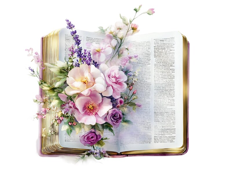 Confirmation Clipart, Christian Cross PNG, First Holy Communion, Watercolor Bible, Religious Sublimation, Digital Download, Commercial Use