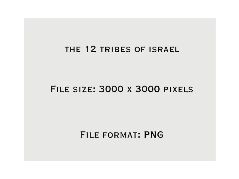 Tribes Of Israel Biblical Clipart, Bible Characters, Bible Story Clip art Religious Collection, Bible Study,    Biblical People, Joseph