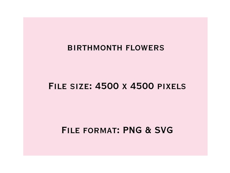 Birth Month Flowers Svg, Birthday Flower Svg, Birth Month Flower Png Bundle, Botanical Clipart, Watercolor Antique Floral, Instant Download