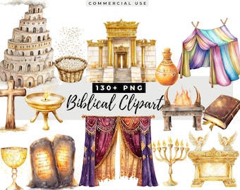 Biblical Clipart, Bible Story Illustrations, Religious Clipart Collection, Bible Study, Biblical People Clip Art Collection, Sunday School