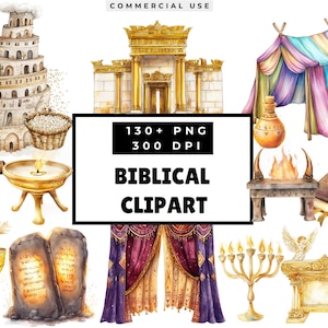 Bibelgeschichte Clipart, christliche Illustrationen altes Bund, Sonntagsschule