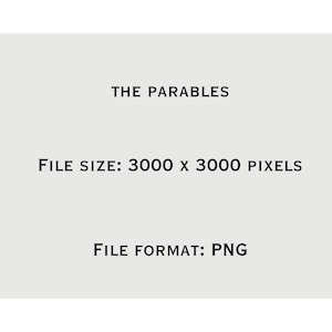 Jesus’ Parables Clipart, Bible Characters Png, Religious Clipart Collection, Biblical Stories, Bible Study