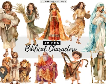 Imágenes prediseñadas de personajes bíblicos, personajes bíblicos