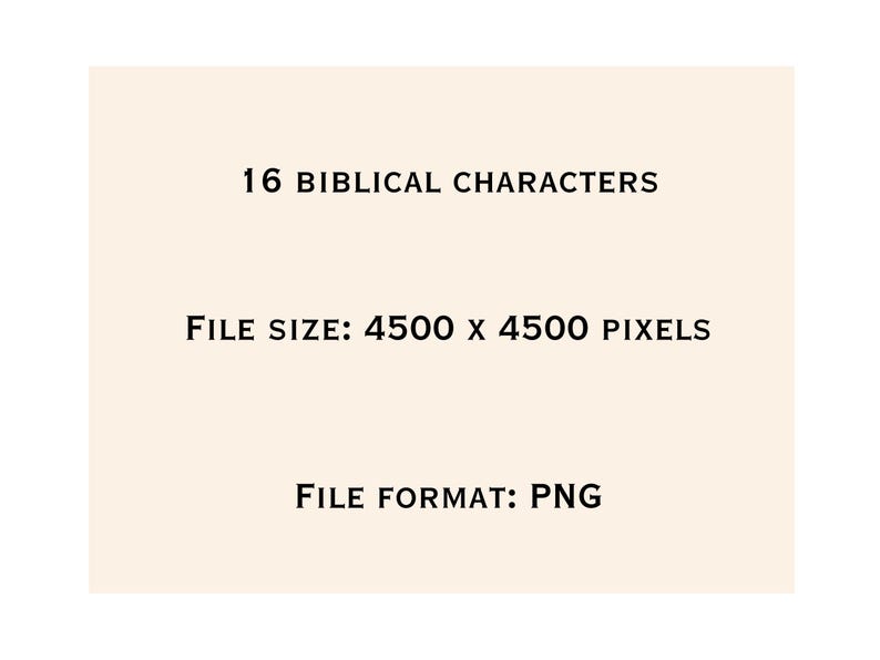 Bible Characters Png Genesis, Moses Clipart, Biblical Stories, Religious Clip art, Esther, Joshua, Religious Clipart Collection