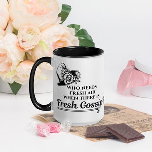 Bridgerton Inspired Lady Danbury Coffee Mug: Sip In Style!