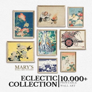 ÉCLECTIC, ensembles d'art mural tendance, plus de 10 000 MEGA BUNDLE, art mural maximaliste, ensemble mural de galerie maximaliste, décoration d'intérieur maximaliste, impressions tendance