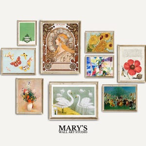 Maximalist Wall Art MEGA BUNDLE 5500+, Eclectic Wall Art, Maximalist Home Decor, Trendy Wall Art, Trendy Prints, Maximalist Gallery Wall Set