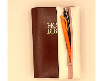 potloodzakje; Slanke etui; Journal Planner Penetui; Etui met elastische band voor notebook, Rocketbook, Bijbel; A4/8,5 tasje
