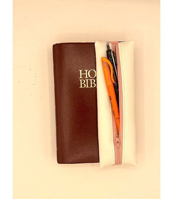 Pencil Pouch Slim Pencil Case Journal Planner Pen Case Pencil Pouch With  Elastic Strap for Notebook, Rocketbook, Bible A4/8.5 Pouch 