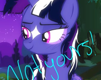 Immagine del profilo del mio piccolo personaggio originale (OC) di My Little Pony