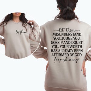 Motivational SVG: Let Them, Keep Shining, Self Love (Digital Files)