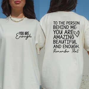 You Are Enough SVG: Mental Health Quotes (Digital Download)
