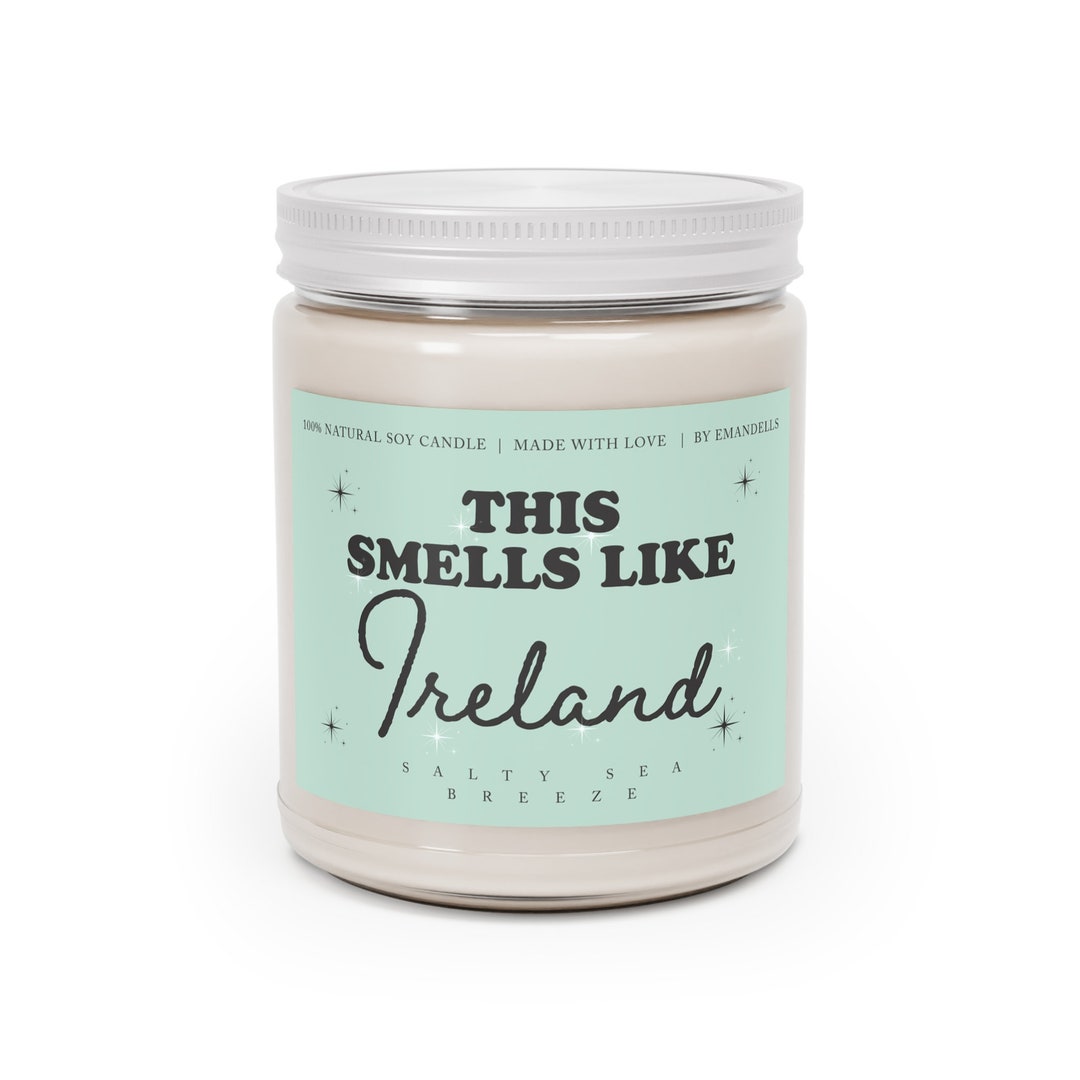 This Smells Like Ireland Candle, Irish Candle, Aesthetic Decor