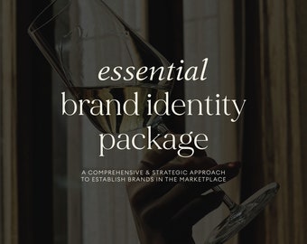 Essential Branding Package | Custom Logo Design | Custom Branding Package | Bespoke Brand Design | Luxury Logo Design | Modern Logo Design