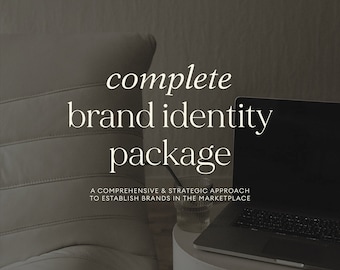 Complete Branding Package | Custom Logo Design | Custom Branding Package | Bespoke Brand Design | Luxury Logo Design | Modern Logo Design
