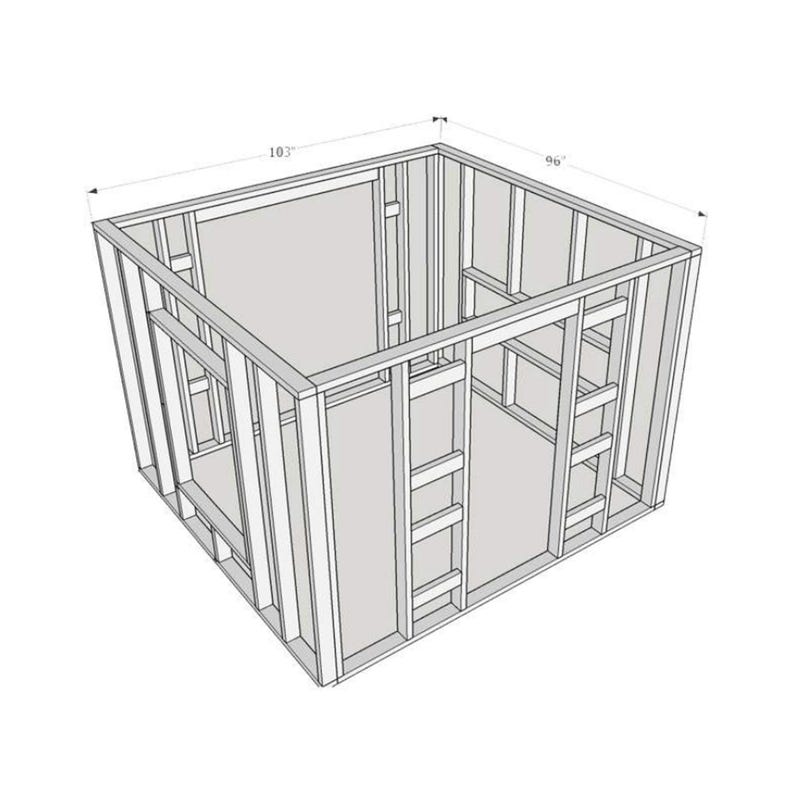 Dimensions of a Large chicken coop plans, a DIY chicken coop with run build plan for 12 chickens, to place in your farm or backyard, an easy chicken coop plan with PDF Download, chicken coop with run plans