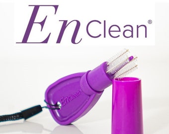 EnClean(R)-Bürste zum Reinigen von ENFit-Anschlüssen für die enterale Ernährung