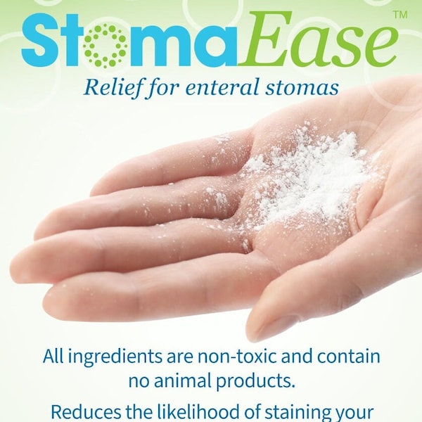 StomaEase™ Powder, Leakage Relief for enteral stomas (g-tubes & j-tubes)