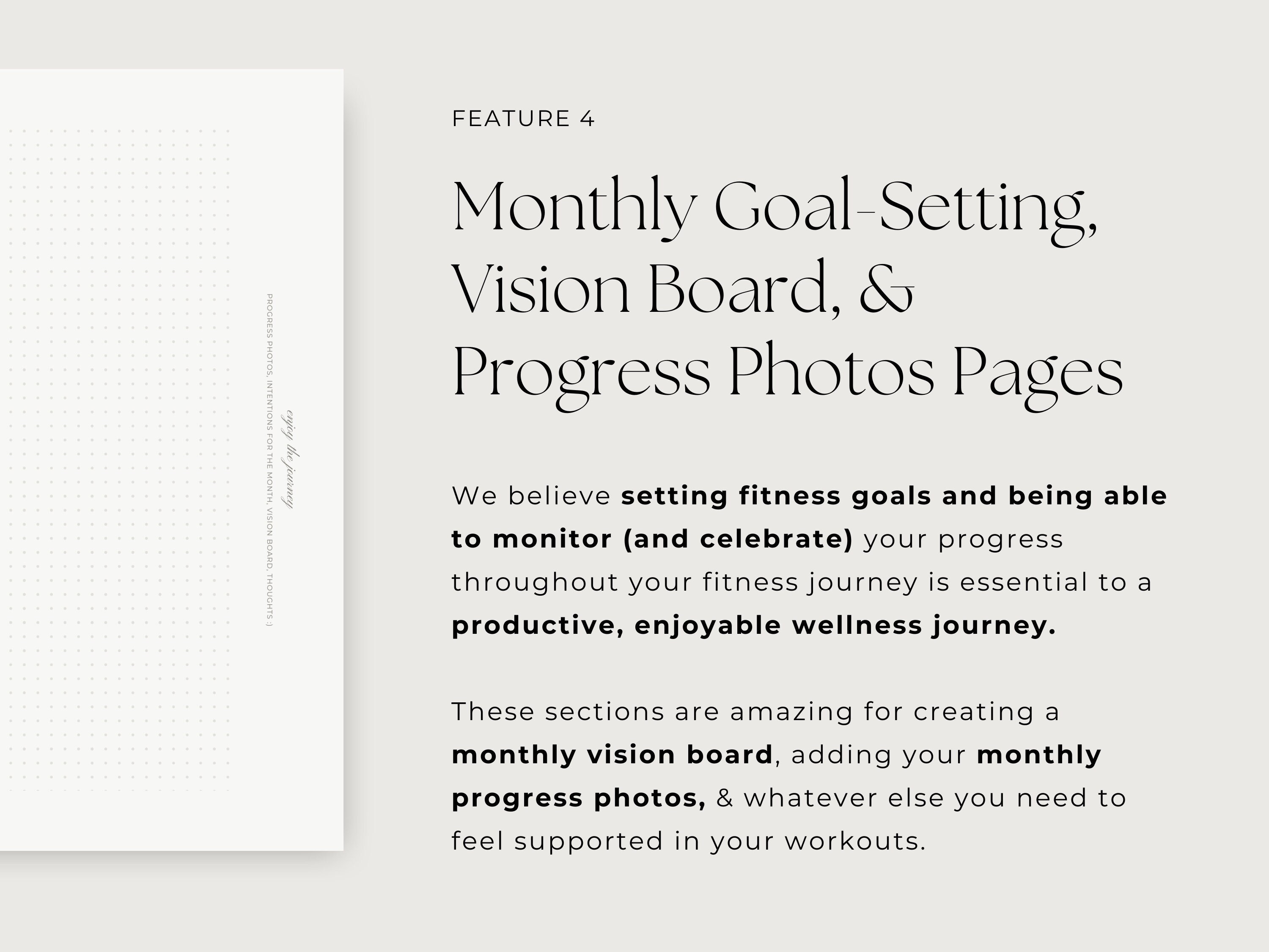 Workout Log Book (printable) | Weight Lifting Log &amp; Home Workout ...