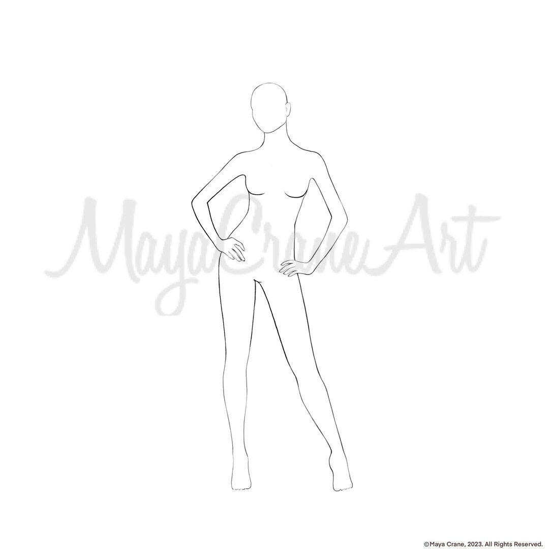 Fashion Figure Template Figure Template Croquis Fashion Croquis