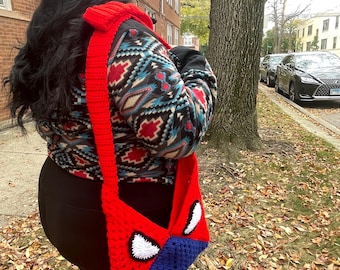 Crochet Spider-Man Bag