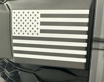 Inserto de rejilla para faro delantero de Ford Raptor Gen 3: bandera estadounidense