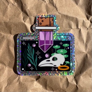 Magic Potion Glitter Sticker