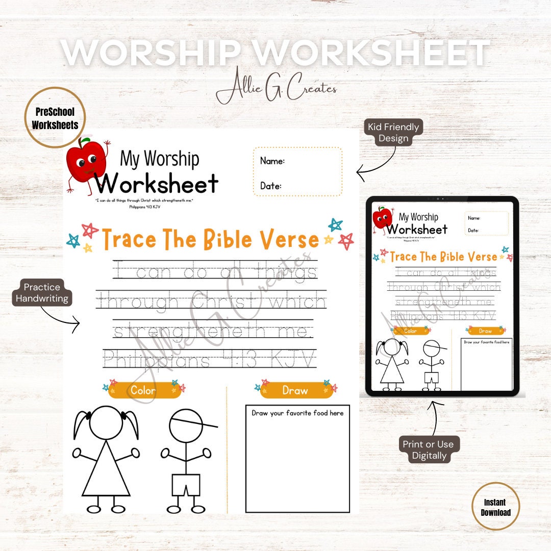 Worship Worksheet Sermon Notes for Kids Kids Bible Study Notes Worship Worksheet Sermon Notes for Kids Kids Bible Study Notes