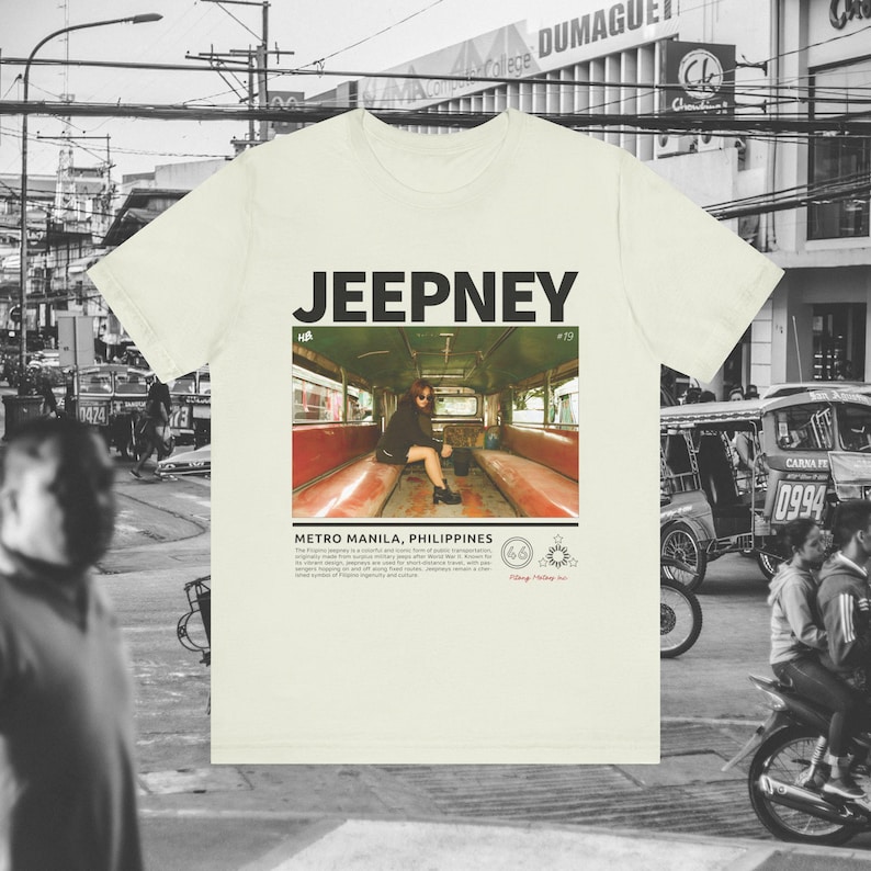 Filipino Jeepney Unisex Shirt | Philippines Culture T-Shirt| Pinoy Pinay American Pride Tee | Clothing Apparel Products image 3