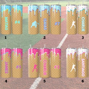 Baseball Eis Becher