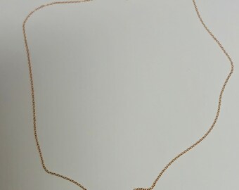 Copper Coin necklace Minimalist