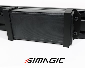 Simagic Alpha EVO / Alpha EVO Sport Power Brick Mount for Aluminum Profile Sim Rigs - Fits GM259-4800525-F