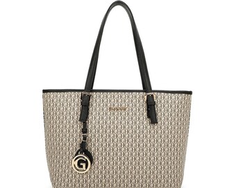 Grand sac fourre-tout en similicuir de style designer pour femme